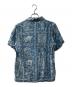 REMI RELIEF (レミレリーフ) オープンカラーシャツ ブルー サイズ:M：4000円