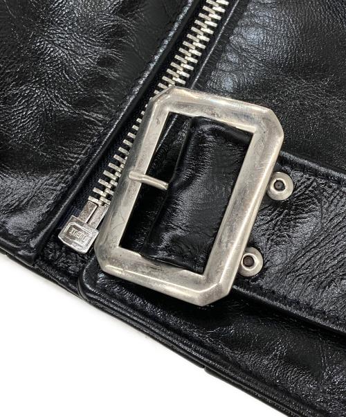 Schott（ショット）Schott (ショット) 613UHT HORSEHIDE ONE STAR /レザーライダースジャケット ブラック サイズ:36　TALLの古着・服飾アイテム
