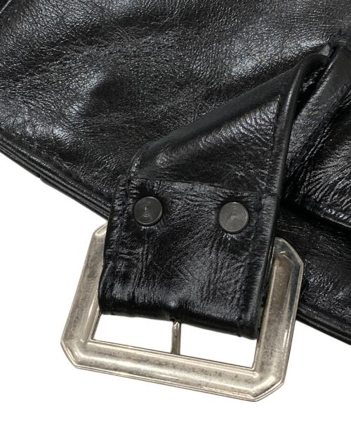 Schott（ショット）Schott (ショット) 613UHT HORSEHIDE ONE STAR /レザーライダースジャケット ブラック サイズ:36　TALLの古着・服飾アイテム