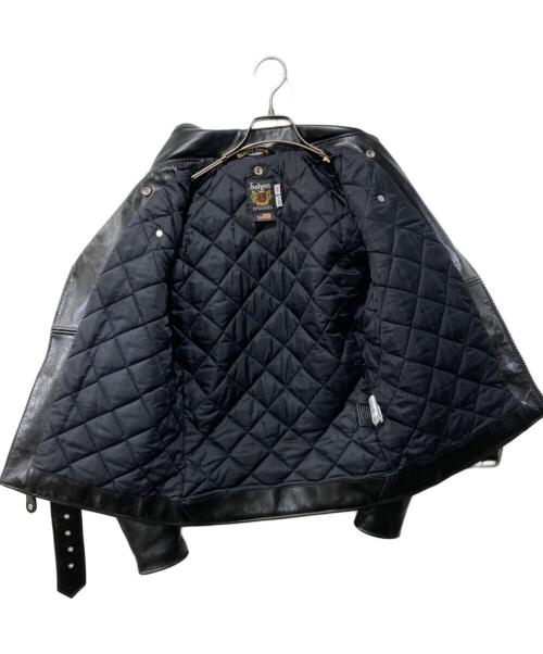 Schott（ショット）Schott (ショット) 613UHT HORSEHIDE ONE STAR /レザーライダースジャケット ブラック サイズ:36　TALLの古着・服飾アイテム
