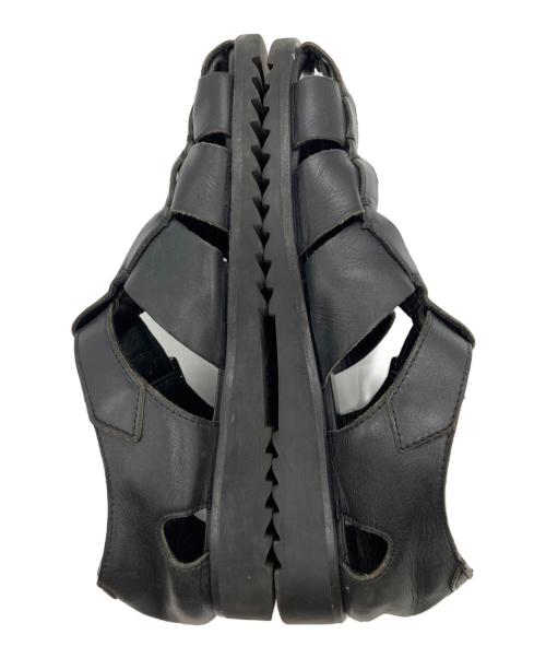 PARABOOT（パラブーツ）PARABOOT (パラブーツ) パシフィック/グルカサンダル ブラック サイズ:40の古着・服飾アイテム