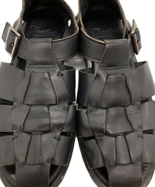 PARABOOT（パラブーツ）PARABOOT (パラブーツ) パシフィック/グルカサンダル ブラック サイズ:40の古着・服飾アイテム