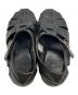 中古・古着 PARABOOT (パラブーツ) パシフィック/グルカサンダル ブラック サイズ:40：12000円
