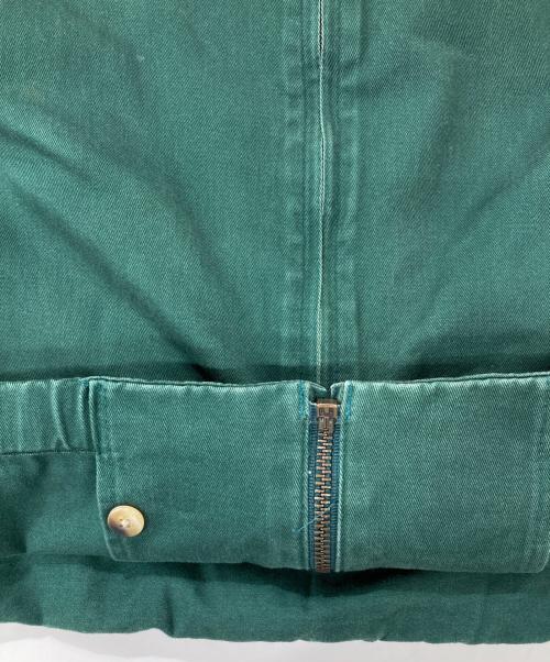 LAND'S END（ランズエンド）LAND'S END (ランズエンド) 90s/ジップジャケット グリーン サイズ:Mの古着・服飾アイテム