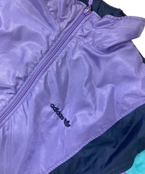adidas（アディダス）adidas (アディダス) 80s－90s/ナイロンジャケット パープル サイズ:F174の古着・服飾アイテム