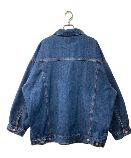 Discoat（ディスコート）Discoat (ディスコート) SコットンデニムビッグGジャン インディゴ サイズ:Fの古着・服飾アイテム