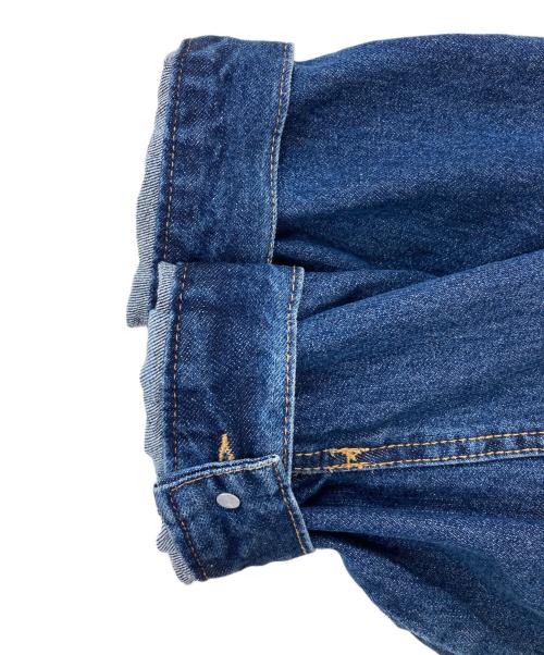 Discoat（ディスコート）Discoat (ディスコート) SコットンデニムビッグGジャン インディゴ サイズ:Fの古着・服飾アイテム