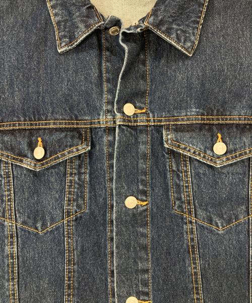 Discoat（ディスコート）Discoat (ディスコート) SコットンデニムビッグGジャン インディゴ サイズ:Fの古着・服飾アイテム