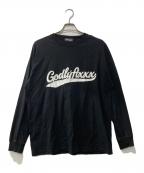 GOD SELECTION XXX×Lyftゴッド セレクション トリプルエックス×リフト）の古着「ロングスリーブカットソー」｜ブラック