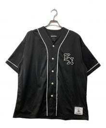 GOD SELECTION XXX×Lyft（ゴッド セレクション トリプルエックス×リフト）の古着「ベースボールシャツ」｜ブラック