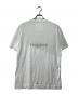 GIVENCHY (ジバンシィ) リバースエフェクト ロゴ クルーネック Tシャツ ホワイト サイズ:XL：8000円