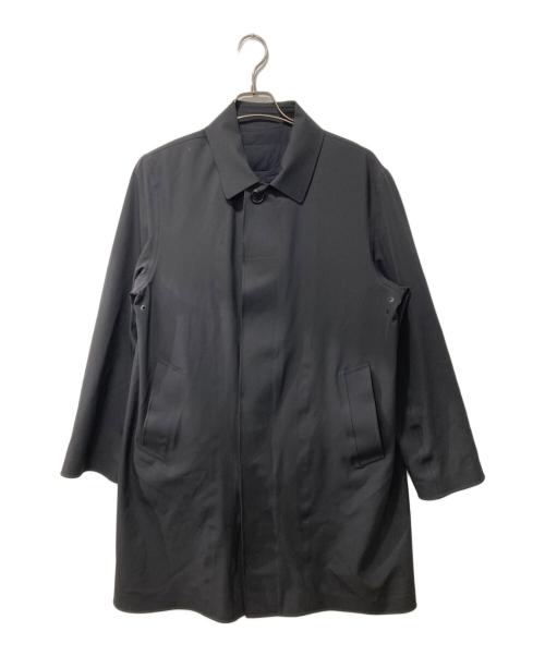 MACKINTOSH PHILOSOPHY（マッキントッシュ フィロソフィー）MACKINTOSH PHILOSOPHY (マッキントッシュ フィロソフィー) britec/2wayダブルクロスステンカラーコート ブラック サイズ:40の古着・服飾アイテム