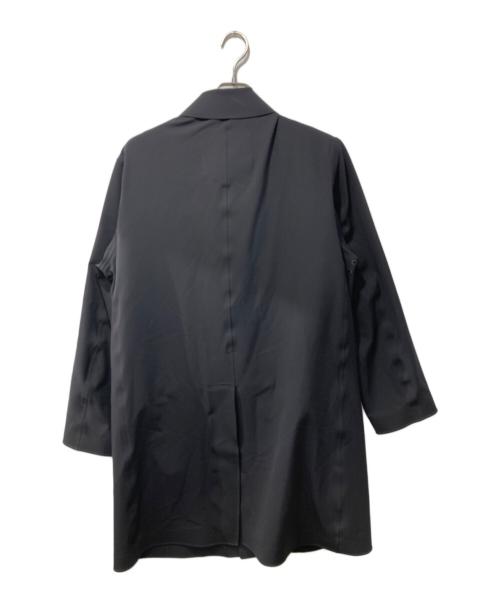 MACKINTOSH PHILOSOPHY（マッキントッシュ フィロソフィー）MACKINTOSH PHILOSOPHY (マッキントッシュ フィロソフィー) britec/2wayダブルクロスステンカラーコート ブラック サイズ:40の古着・服飾アイテム