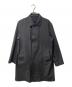 MACKINTOSH PHILOSOPHY（マッキントッシュ フィロソフィー）の古着「britec/2wayダブルクロスステンカラーコート」｜ブラック