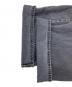 中古・古着 LEVI'S PReMIUM (リーバイス プレミアム) FOLDED PLEATED BAGGY ブラック LOSE CONTROL/ブラックデニムパンツ ブラック サイズ:28：4000円