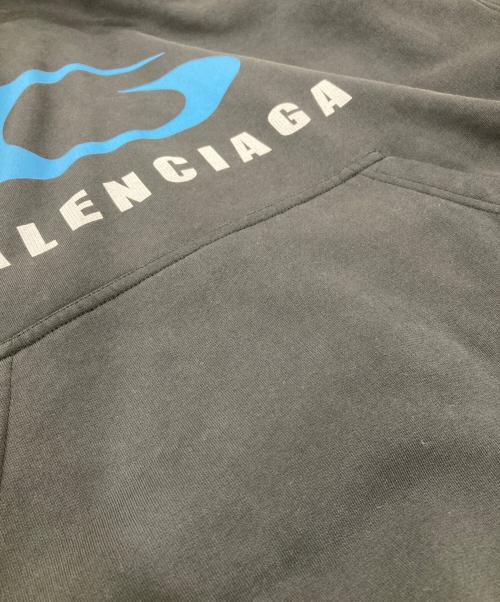 BALENCIAGA（バレンシアガ）BALENCIAGA (バレンシアガ) LOOP SPORTS ICON/パーカー ブラック サイズ:XXSの古着・服飾アイテム
