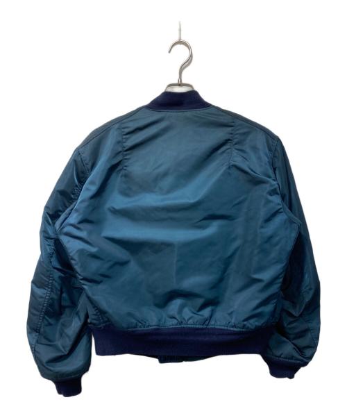 ALPHA（アルファ）ALPHA (アルファ) 80s-90s/USA製/フライトジャケット ネイビー サイズ:Mの古着・服飾アイテム