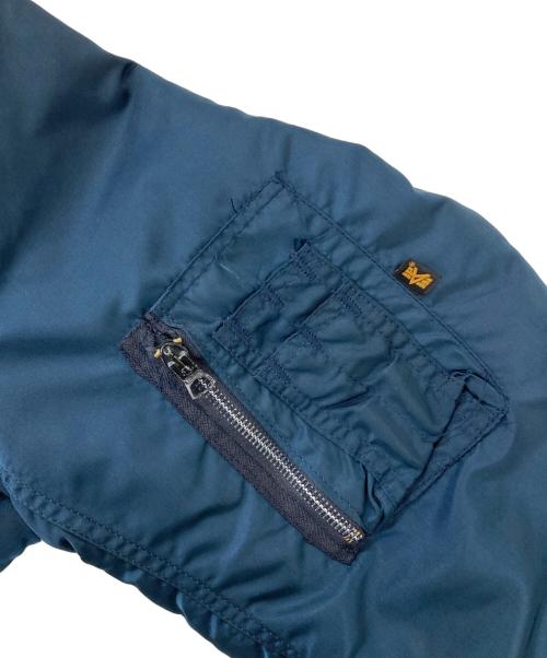 ALPHA（アルファ）ALPHA (アルファ) 80s-90s/USA製/フライトジャケット ネイビー サイズ:Mの古着・服飾アイテム