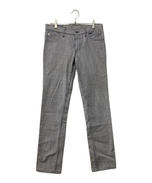 GUCCI（グッチ）GUCCI (グッチ) 千鳥柄スキニーパンツ ブラック サイズ:44の古着・服飾アイテム
