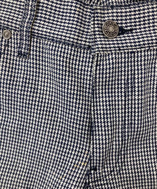 GUCCI（グッチ）GUCCI (グッチ) 千鳥柄スキニーパンツ ブラック サイズ:44の古着・服飾アイテム
