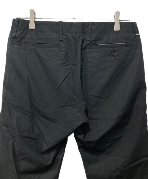 DIOR HOMME（ディオール オム）DIOR HOMME (ディオール オム) コットンストレートパンツ ブラック サイズ:44の古着・服飾アイテム