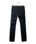 DIOR HOMME (ディオール オム) コットンストレートパンツ ブラック サイズ:44：30000円
