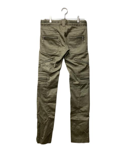 DOLCE & GABBANA（ドルチェ＆ガッバーナ）DOLCE & GABBANA (ドルチェ＆ガッバーナ) マルチジップパンツ カーキ サイズ:44の古着・服飾アイテム