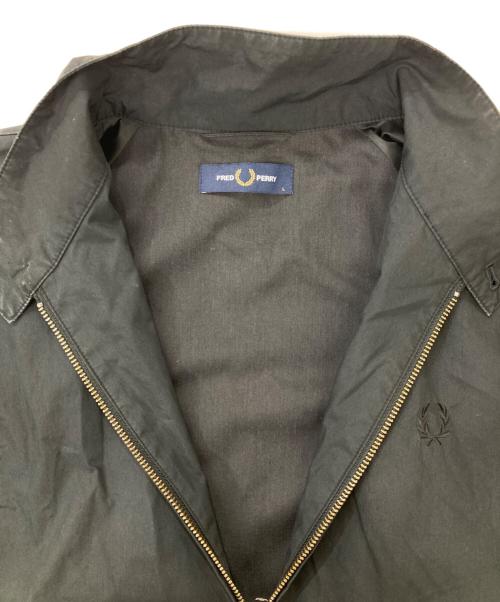 FRED PERRY（フレッドペリー）FRED PERRY (フレッドペリー) ジップジャケット ブラック サイズ:Lの古着・服飾アイテム