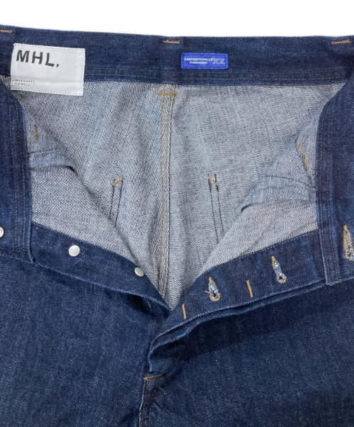 MHL（マーガレットハウエル）MHL (マーガレットハウエル) ダブルニーペインターパンツ/CANTON インディゴ サイズ:31の古着・服飾アイテム