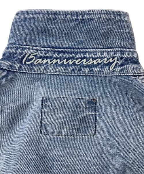 Whim Gazette（ウィムガゼット）Whim Gazette (ウィムガゼット) 【15th Anniversary】デニムシャツ インディゴ サイズ:Fの古着・服飾アイテム