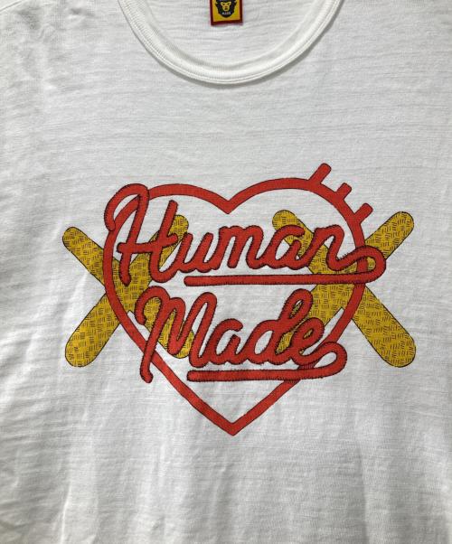 HUMAN MADE（ヒューマンメイド）HUMAN MADE (ヒューマンメイド) KAWS (カウズ) 半袖カットソー/HUMAN Made x KAWS Made Graphic T-Shirt ホワイト サイズ:2XLの古着・服飾アイテム