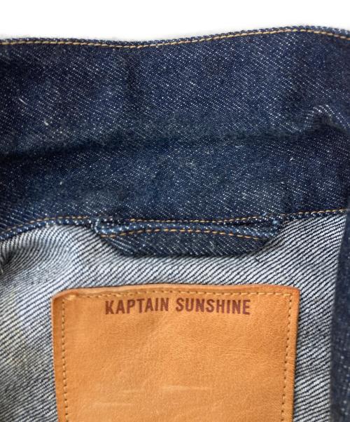 KAPTAIN SUNSHINE（キャプテンサンシャイン）KAPTAIN SUNSHINE (キャプテンサンシャイン) デニム トラッカー 2P ジャケット インディゴ サイズ:40の古着・服飾アイテム
