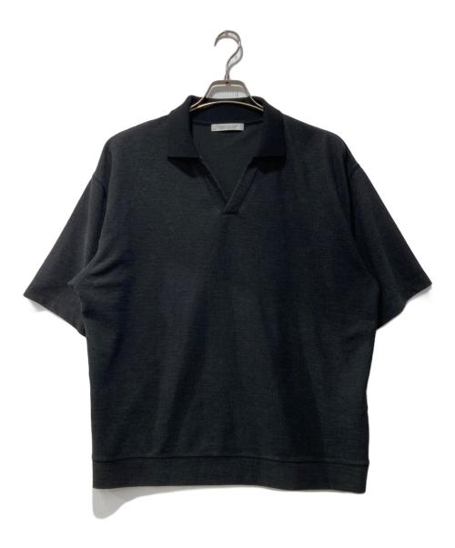 JOURNAL STANDARD（ジャーナルスタンダード）JOURNAL STANDARD (ジャーナルスタンダード) ダブル フェイス ニット スキッパー ブラック サイズ:Lの古着・服飾アイテム