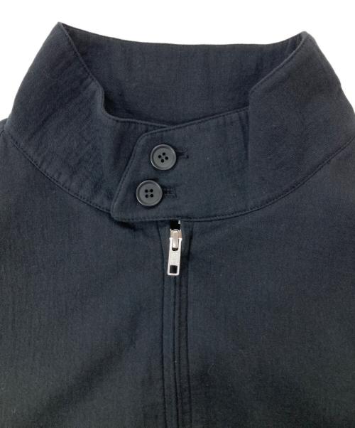 FOLL（フォル）FOLL (フォル) soft doublecross harrington jacket/ハリントンジャケット ブラック サイズ:3の古着・服飾アイテム