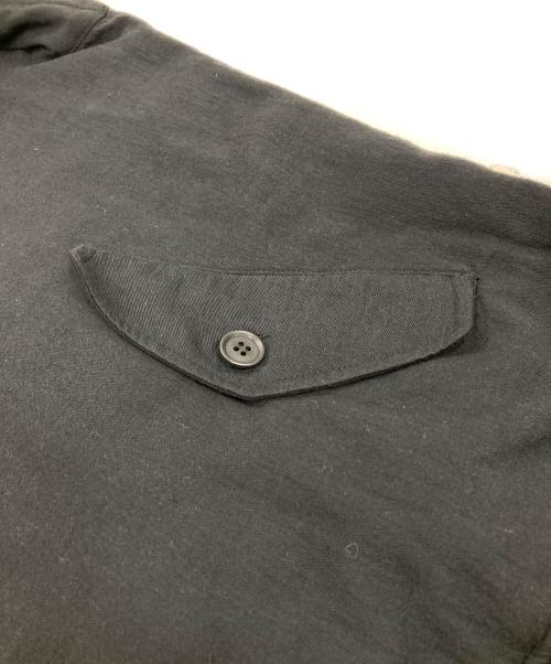 FOLL（フォル）FOLL (フォル) soft doublecross harrington jacket/ハリントンジャケット ブラック サイズ:3の古着・服飾アイテム