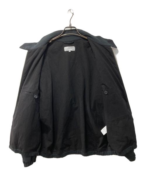 FOLL（フォル）FOLL (フォル) soft doublecross harrington jacket/ハリントンジャケット ブラック サイズ:3の古着・服飾アイテム