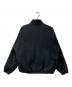FOLL (フォル) soft doublecross harrington jacket/ハリントンジャケット ブラック サイズ:3：28000円