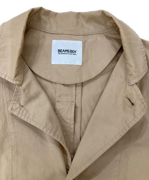 BEAMS BOY（ビームスボーイ）BEAMS BOY (ビームスボーイ) ツイルワークコート ベージュ サイズ:表記なしの古着・服飾アイテム