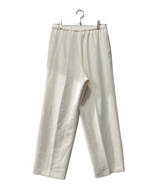 Whim Gazette（ウィムガゼット）Whim Gazette (ウィムガゼット) ダブルクロスEASY パンツ ホワイト サイズ:Fの古着・服飾アイテム