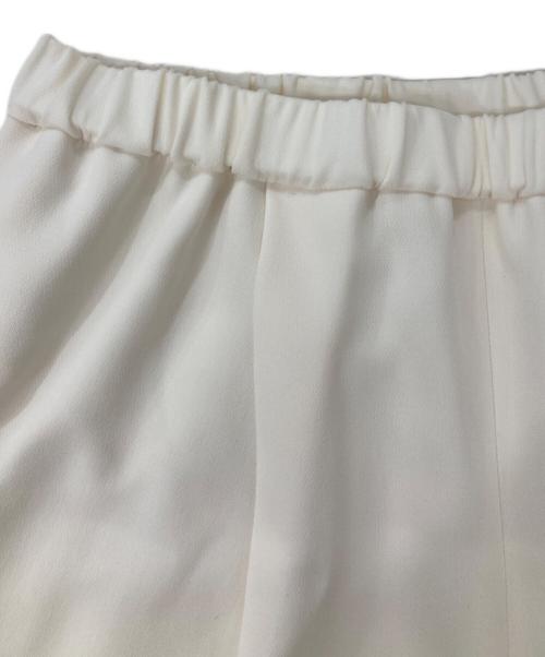 Whim Gazette（ウィムガゼット）Whim Gazette (ウィムガゼット) ダブルクロスEASY パンツ ホワイト サイズ:Fの古着・服飾アイテム