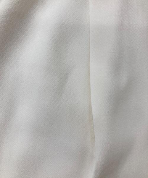 Whim Gazette（ウィムガゼット）Whim Gazette (ウィムガゼット) ダブルクロスEASY パンツ ホワイト サイズ:Fの古着・服飾アイテム