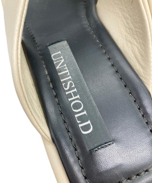UNTISHOLD（アンチショルド）UNTISHOLD (アンチショルド) トングサンダル ベージュ サイズ:38の古着・服飾アイテム