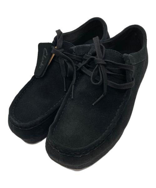 CLARKS（クラークス）CLARKS (クラークス) ワラビーシューズ ブラック サイズ:UK6の古着・服飾アイテム