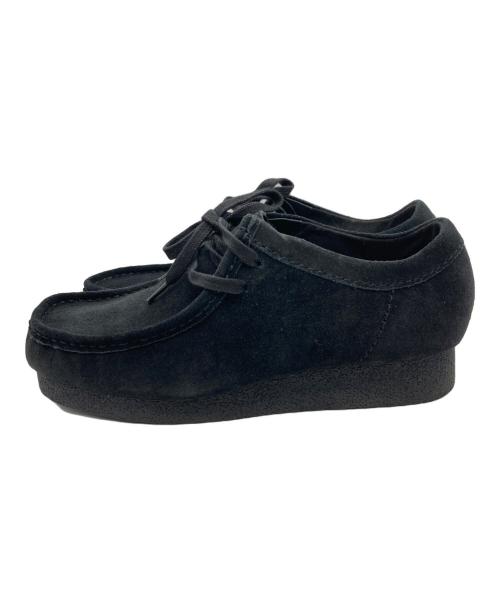 CLARKS（クラークス）CLARKS (クラークス) ワラビーシューズ ブラック サイズ:UK6の古着・服飾アイテム