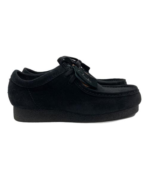 CLARKS（クラークス）CLARKS (クラークス) ワラビーシューズ ブラック サイズ:UK6の古着・服飾アイテム