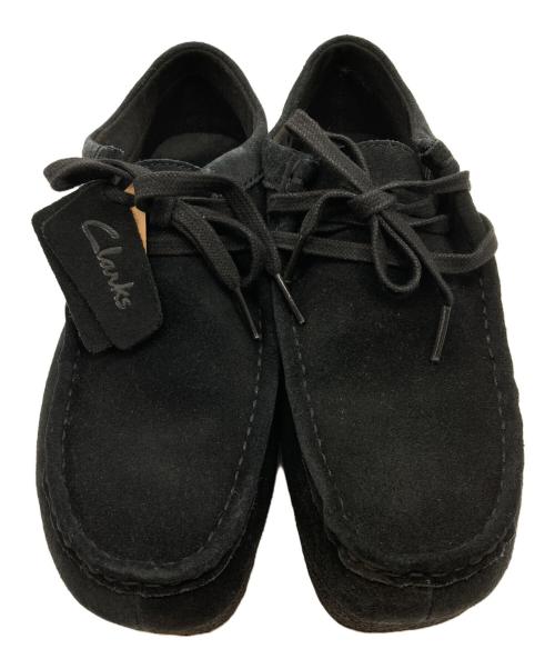 CLARKS（クラークス）CLARKS (クラークス) ワラビーシューズ ブラック サイズ:UK6の古着・服飾アイテム