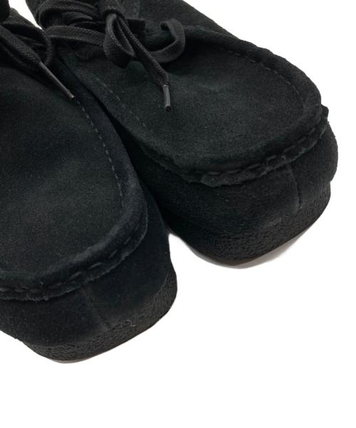 CLARKS（クラークス）CLARKS (クラークス) ワラビーシューズ ブラック サイズ:UK6の古着・服飾アイテム