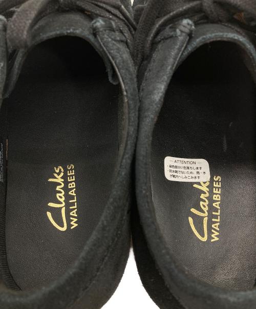 CLARKS（クラークス）CLARKS (クラークス) ワラビーシューズ ブラック サイズ:UK6の古着・服飾アイテム