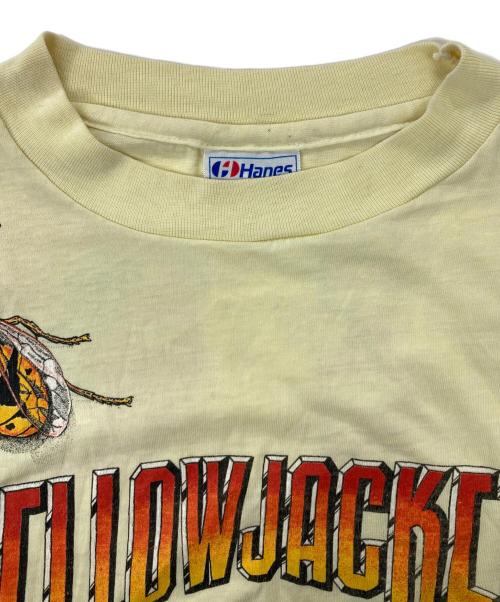 Hanes（ヘインズ）Hanes (ヘインズ) 80s-90s/ｔシャツ ベージュ サイズ:Mの古着・服飾アイテム