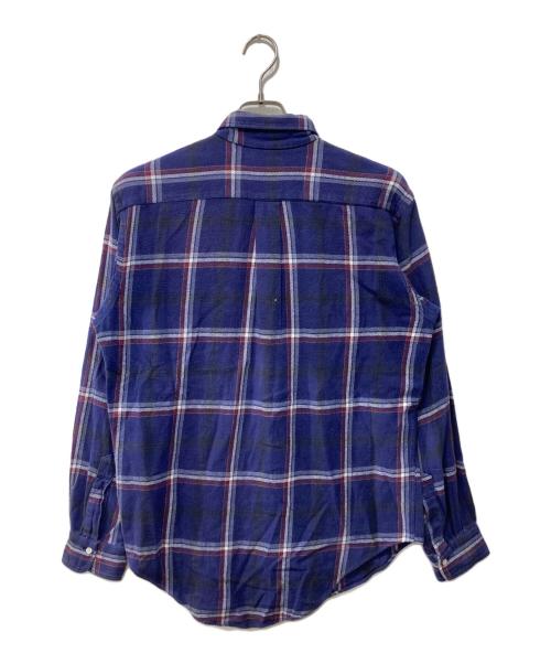 SUGAR CANE（シュガーケーン）SUGAR CANE (シュガーケーン) コットンシャツ/90s-00s パープル サイズ:Mの古着・服飾アイテム